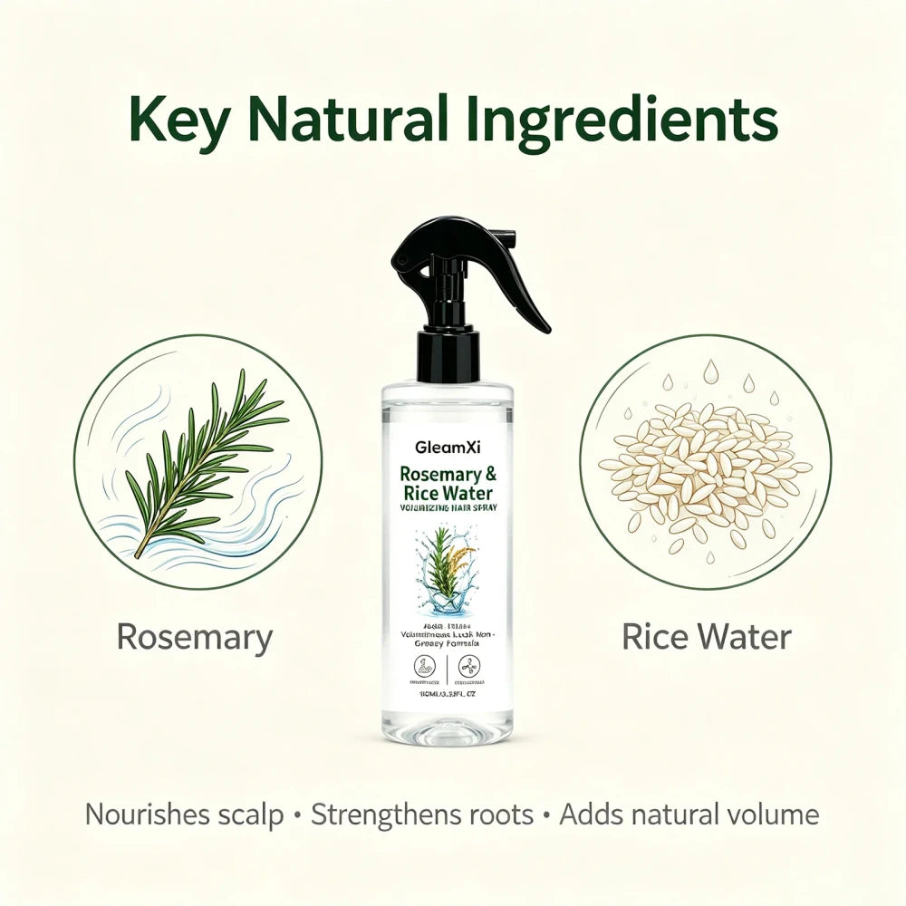 Rosemary Rice Water Hair Spray